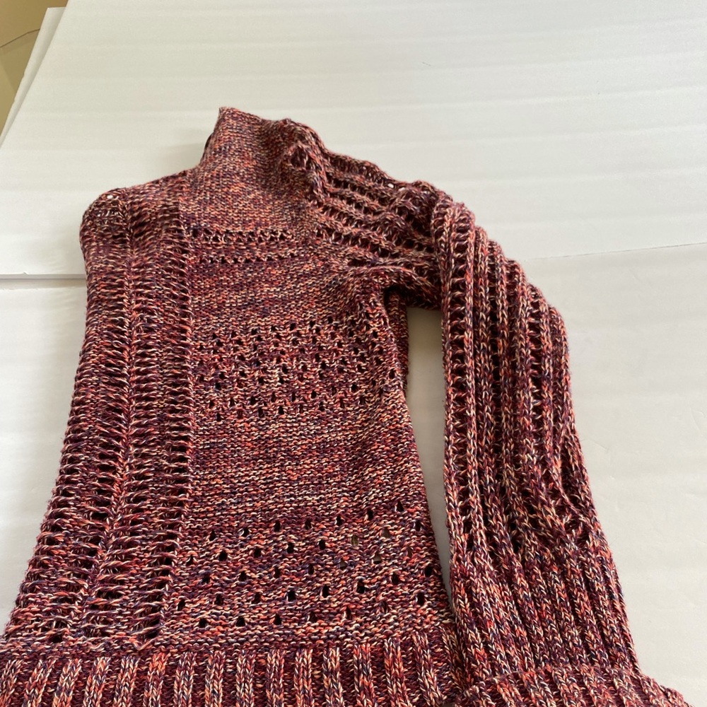 Free People sweater, multi color, size M. - Picture 5 of 9